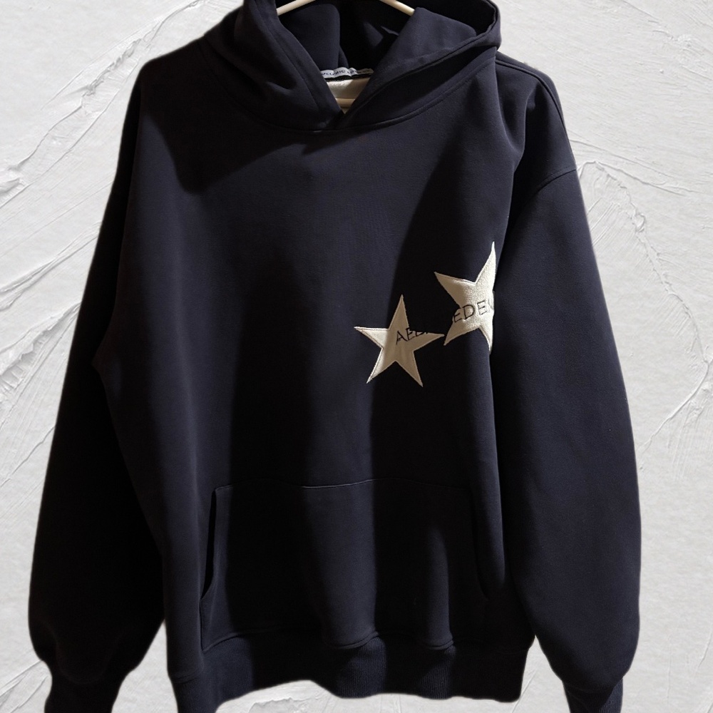 Aelfric Eden Navy Blue Star Hoodie